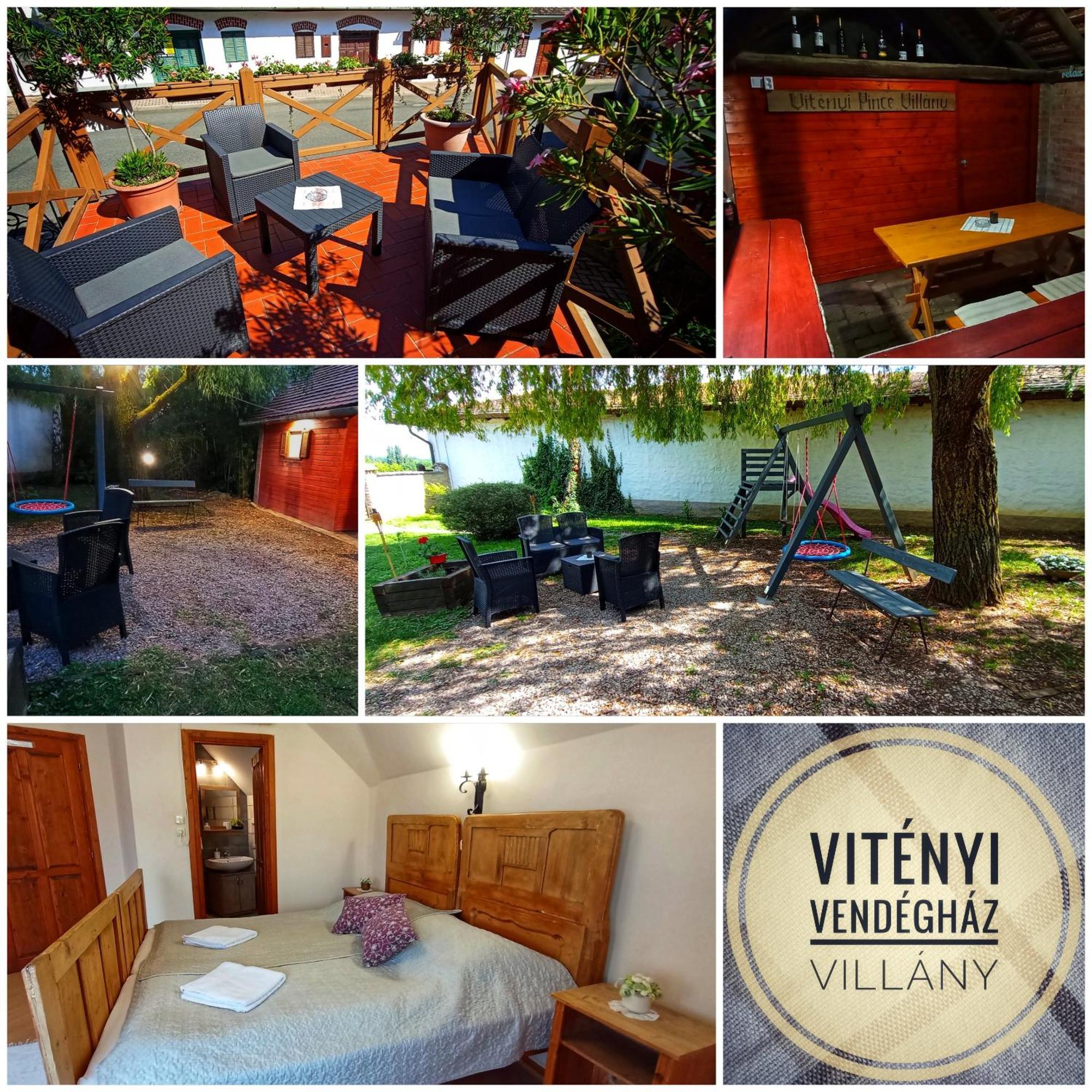 Vitényi Pince Vendégház Villány Esterno foto